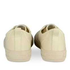 Baskets BEIGE Femme Motif Uni Lacets