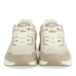 Baskets BEIGE Femme Motif Uni A Enfiler