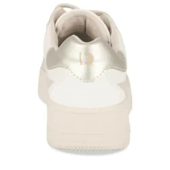 Baskets BEIGE Femme Motif Uni Lacets