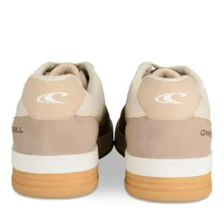 Baskets BEIGE Femme Motif Uni Lacets