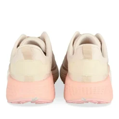 Baskets BEIGE Femme Motif Uni Lacets