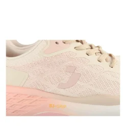 Baskets BEIGE Femme Motif Uni Lacets