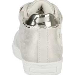 Baskets BEIGE Fille Motif Uni Scratch