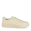 Baskets BEIGE Homme Motif Uni Lacets
