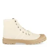 Baskets BEIGE Homme Motif Uni Lacets