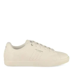 Baskets BEIGE Homme Motif Uni Lacets