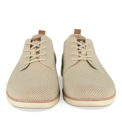Baskets BEIGE Homme Motif Uni Lacets