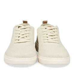 Baskets BEIGE Homme Motif Uni Lacets