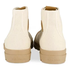Baskets BEIGE Homme Motif Uni Lacets