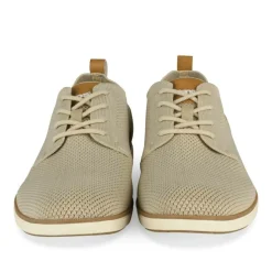 Baskets BEIGE Homme Motif Uni Lacets