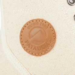 Baskets BEIGE Homme Motif Uni Lacets