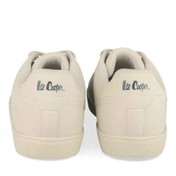 Baskets BEIGE Homme Motif Uni Lacets