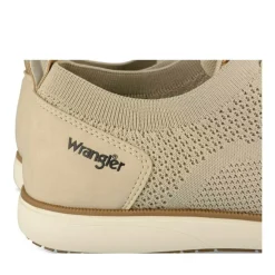 Baskets BEIGE Homme Motif Uni Lacets