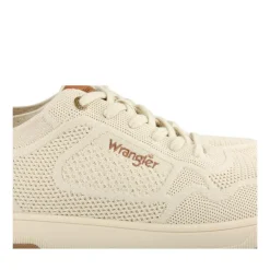 Baskets BEIGE Homme Motif Uni Lacets