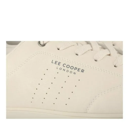 Baskets BEIGE Homme Motif Uni Lacets