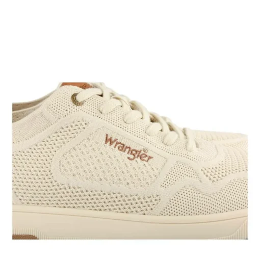 Baskets BEIGE Homme Motif Uni Lacets