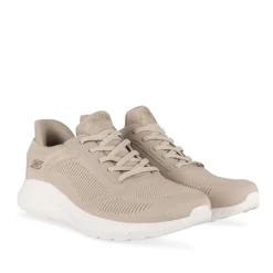 Baskets BEIGE SKECHERS BOBS SQUAD CHAOS