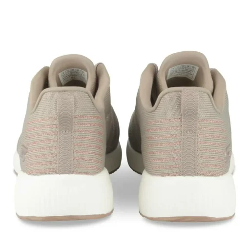 Baskets BEIGE SKECHERS Bobs Squad Glam League