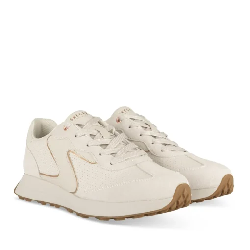 Baskets BEIGE SKECHERS GUSTO