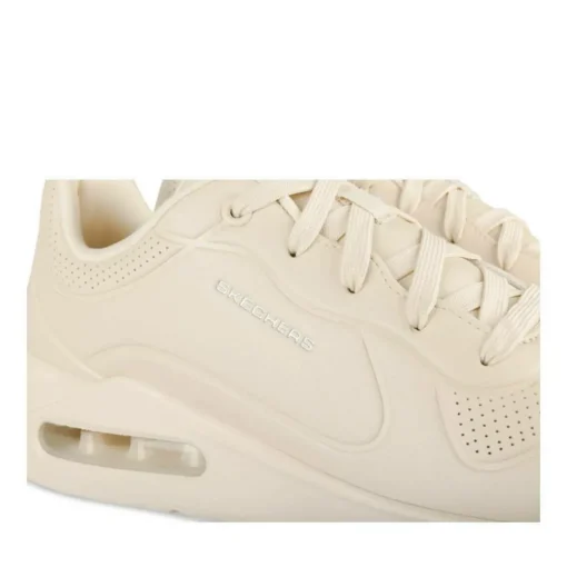 Baskets BEIGE SKECHERS Solitair