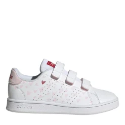 Baskets BLANC ADIDAS Advantage