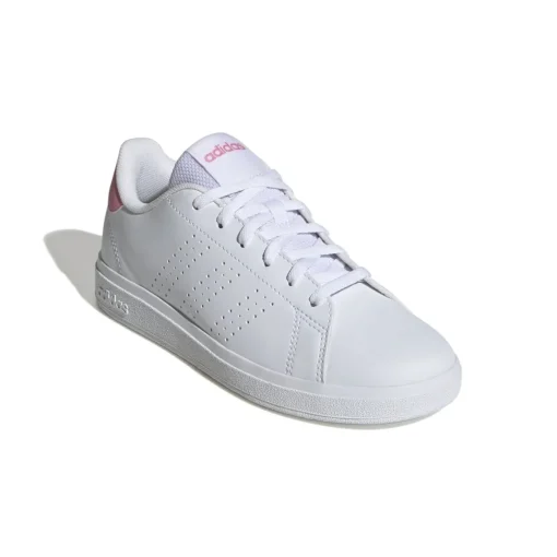 Baskets BLANC ADIDAS ADVANTAGE BASE