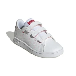 Baskets BLANC ADIDAS Advantage