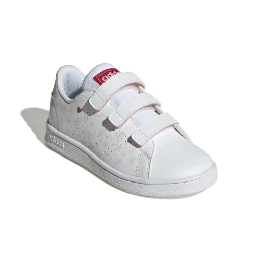 Baskets BLANC ADIDAS Advantage