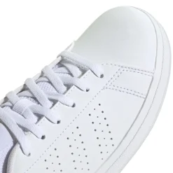 Baskets BLANC ADIDAS ADVANTAGE BASE