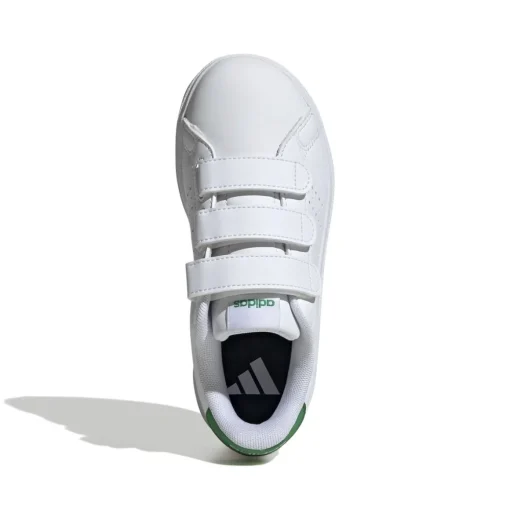 Baskets BLANC ADIDAS ADVANTAGE BASE