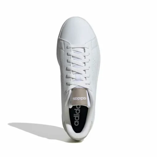 Baskets BLANC ADIDAS ADVANTAGE BASE