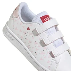 Baskets BLANC ADIDAS Advantage