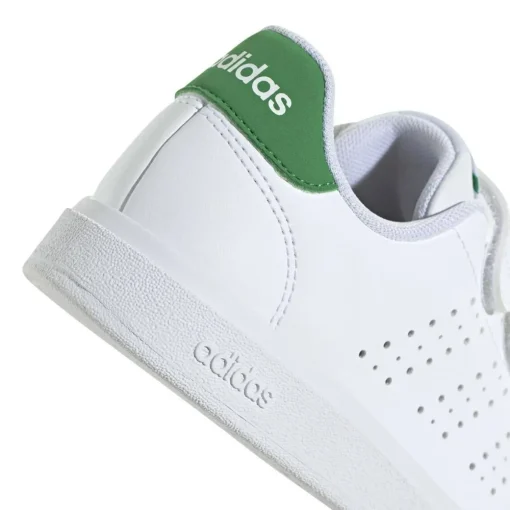 Baskets BLANC ADIDAS ADVANTAGE BASE