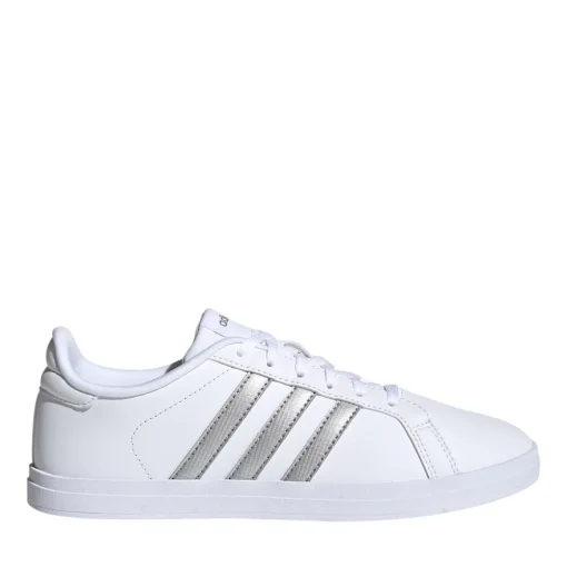 Baskets BLANC ADIDAS Courtpoint