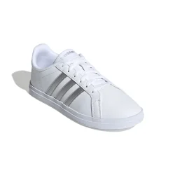 Baskets BLANC ADIDAS Courtpoint