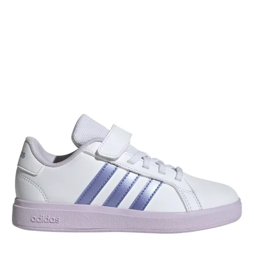Baskets BLANC ADIDAS GRAND COURT