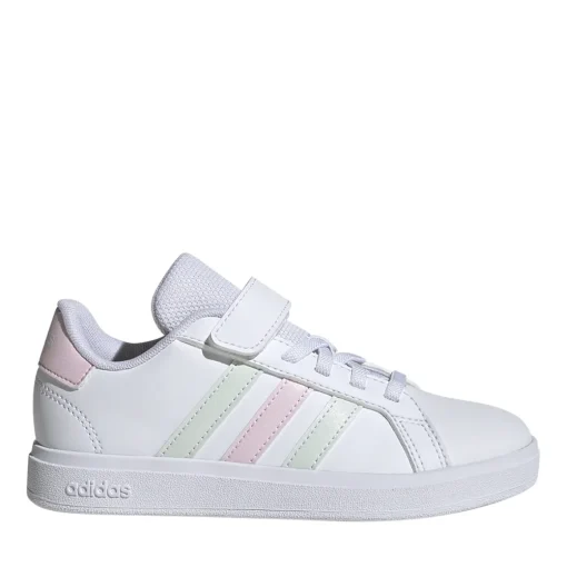 Baskets BLANC ADIDAS GRAND COURT