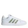 Baskets BLANC ADIDAS GRAND COURT