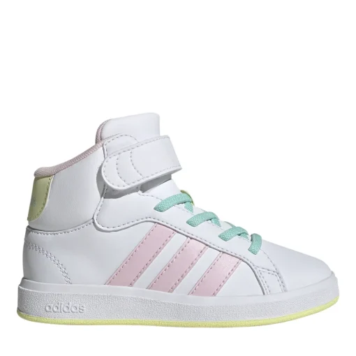 Baskets BLANC ADIDAS GRAND COURT