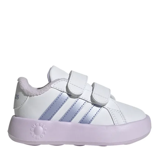 Baskets BLANC ADIDAS GRAND COURT