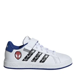 Baskets BLANC ADIDAS Grand Court Spiderman