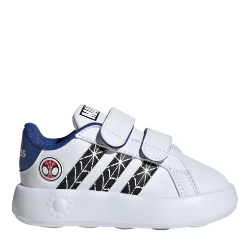 Baskets BLANC ADIDAS Grand Court Spiderman