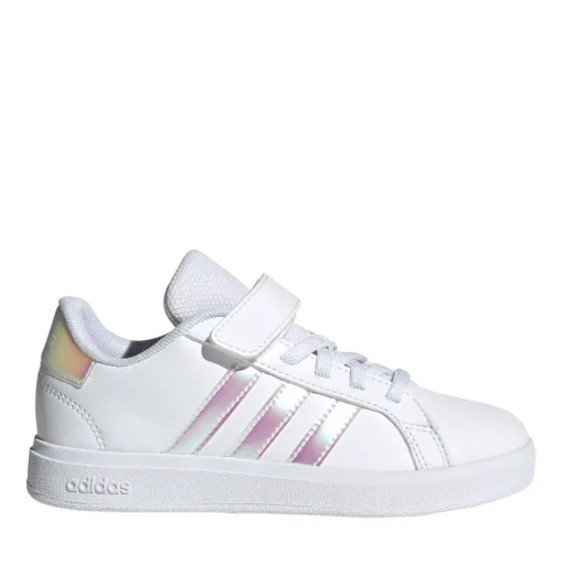Baskets BLANC ADIDAS GRAND COURT