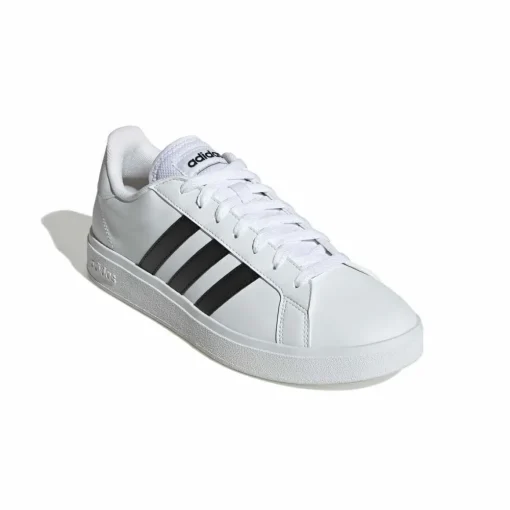 Baskets BLANC ADIDAS Grand Court Base