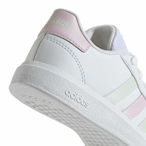 Baskets BLANC ADIDAS GRAND COURT