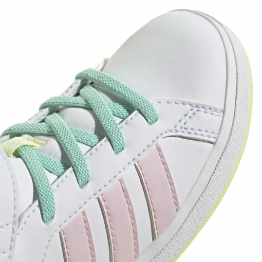 Baskets BLANC ADIDAS GRAND COURT
