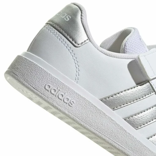 Baskets BLANC ADIDAS GRAND COURT