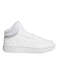 Baskets BLANC ADIDAS Hoops 3.0 Mid
