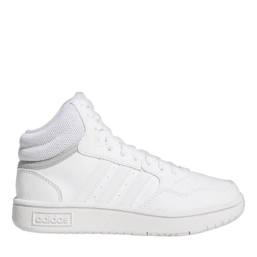 Baskets BLANC ADIDAS Hoops 3.0 Mid
