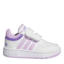 Baskets BLANC ADIDAS HOOPS